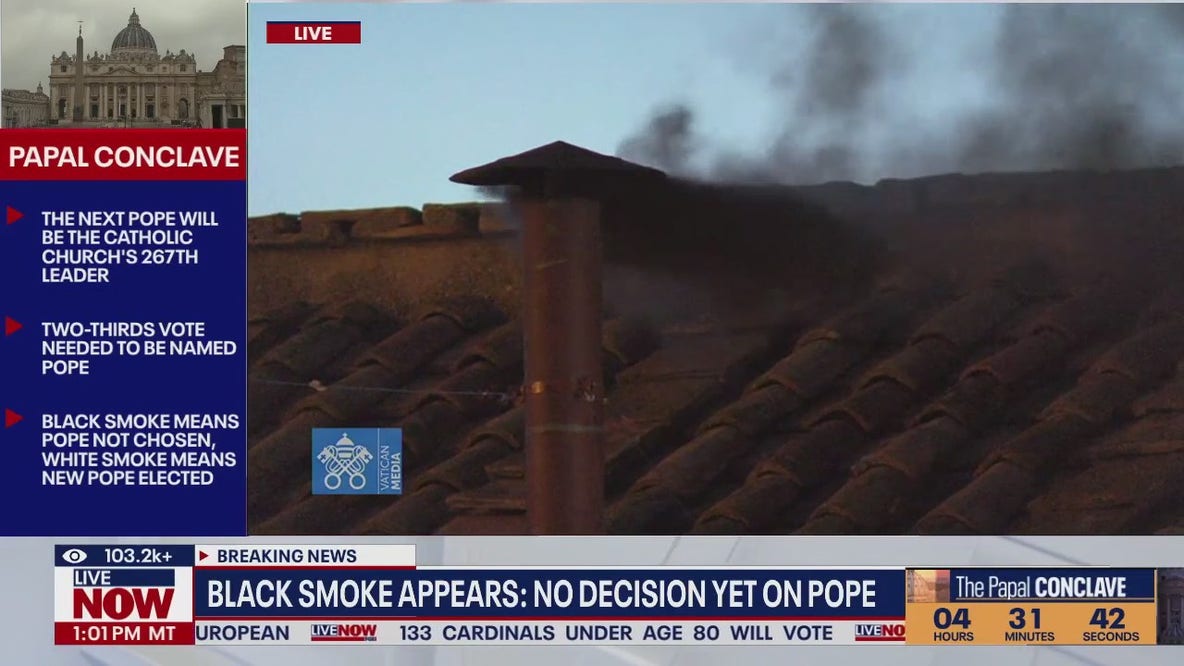 Conclave 2025: No pope elected in first round